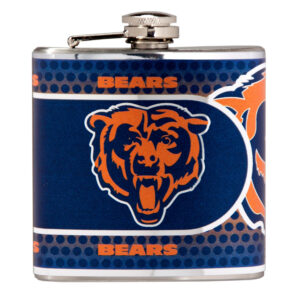 Chicago Bears 6oz. Stainless Steel Hip Flask