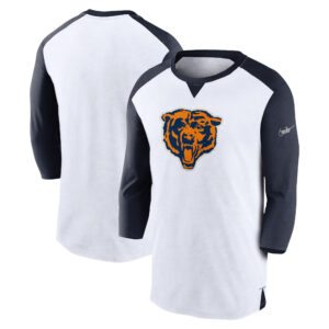 Chicago Bears Nike Rewind 3/4-Sleeve T-Shirt