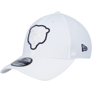 Men’s Chicago Bears New Era White Team White Out 39THIRTY Flex Hat