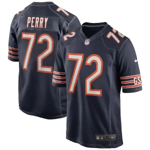 William Perry Chicago Bears Nike Game Retired Player Jersey – Navy