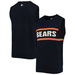 Chicago Bears “Da Coach” Sweater Vest – Navy/Orange